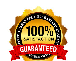 100% satisfaction guarantee