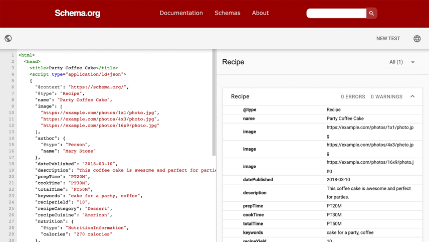 Use schema markup