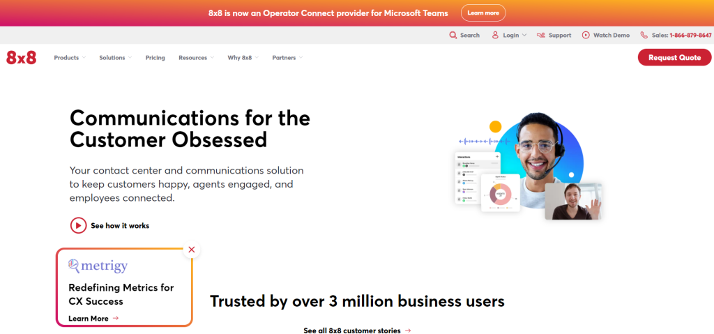 Call Center Solutions | Octopus Digital Network 10 8x8 Contact Center