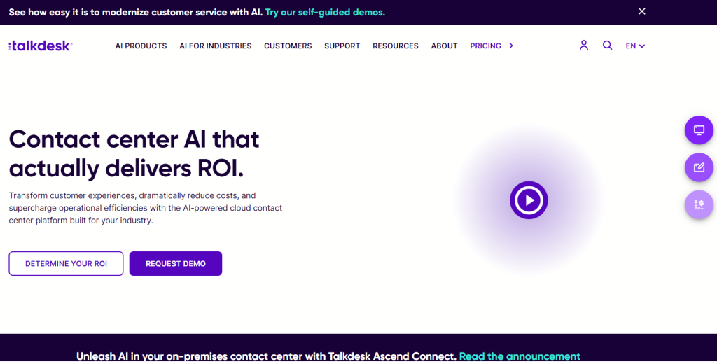 Call Center Solutions | Octopus Digital Network 9 Talkdesk