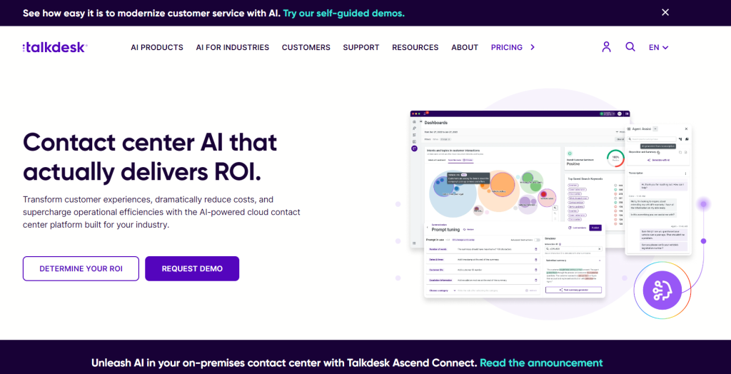 Top 10 Call Center Software Companies 7 Talkdesk
